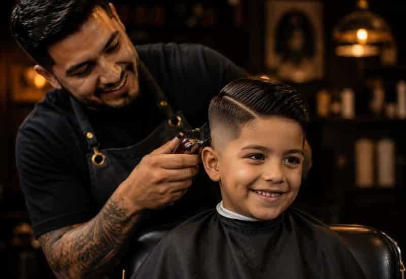 Corte de cabello infantil en Querétaro